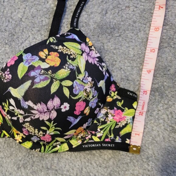 Victoria's Secret Bombshell Push-Up T-Shirt Bra, Birds Of Paradise, 36A - Picture 10 of 10
